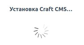 процесс установки Craft CMS на хостинг
