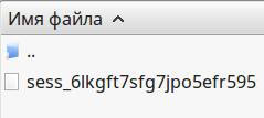 Файл сессии PHP